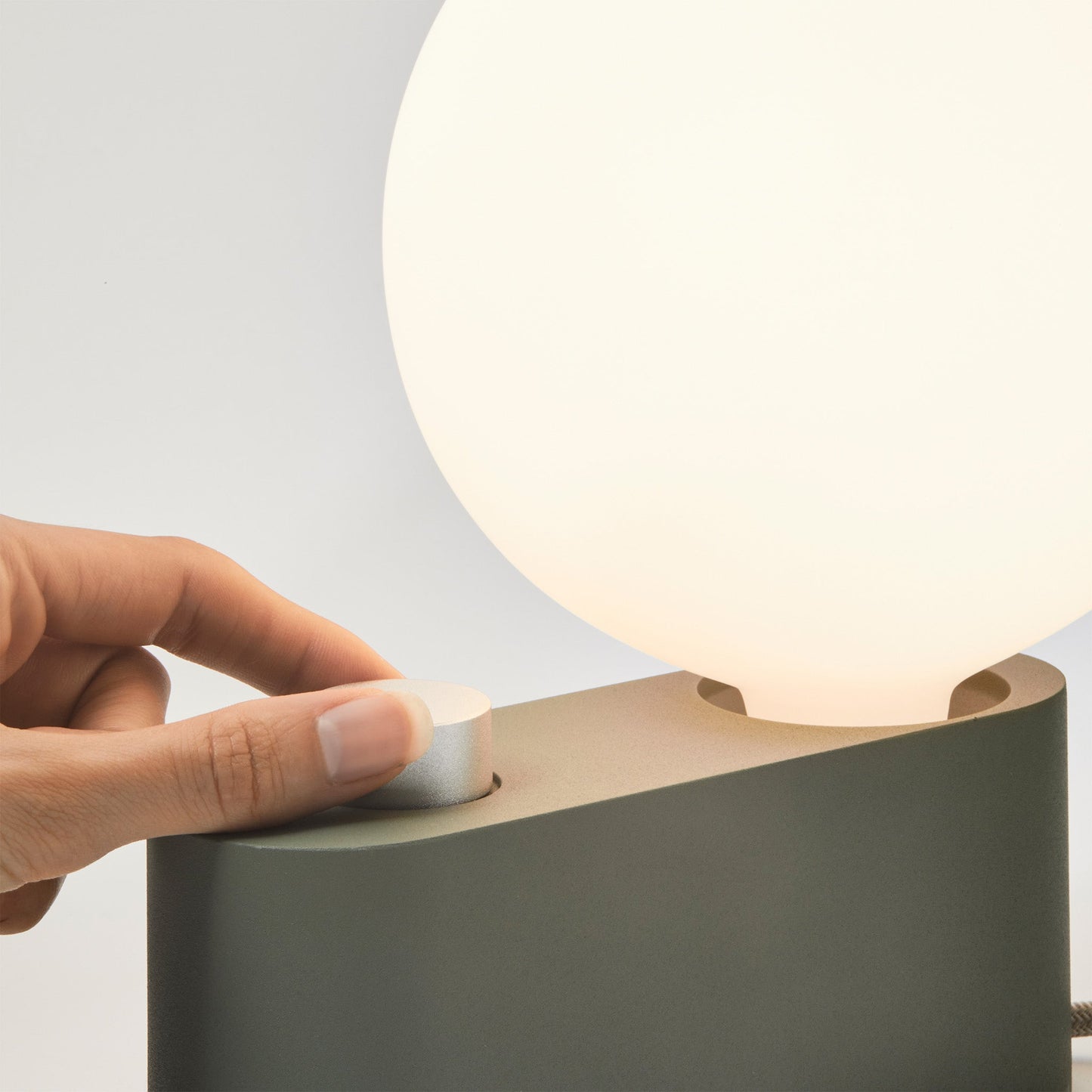 Alumina Multi-Use Lamp in Sage - Set of 2
