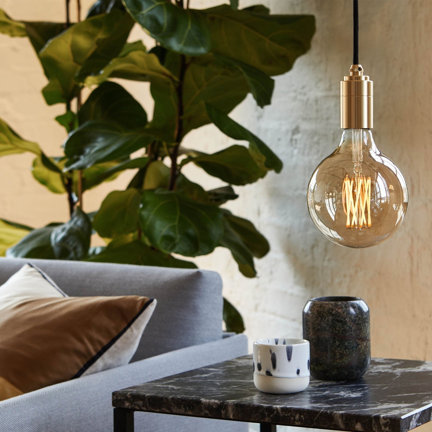 Gaia Pendant Light in Oak
