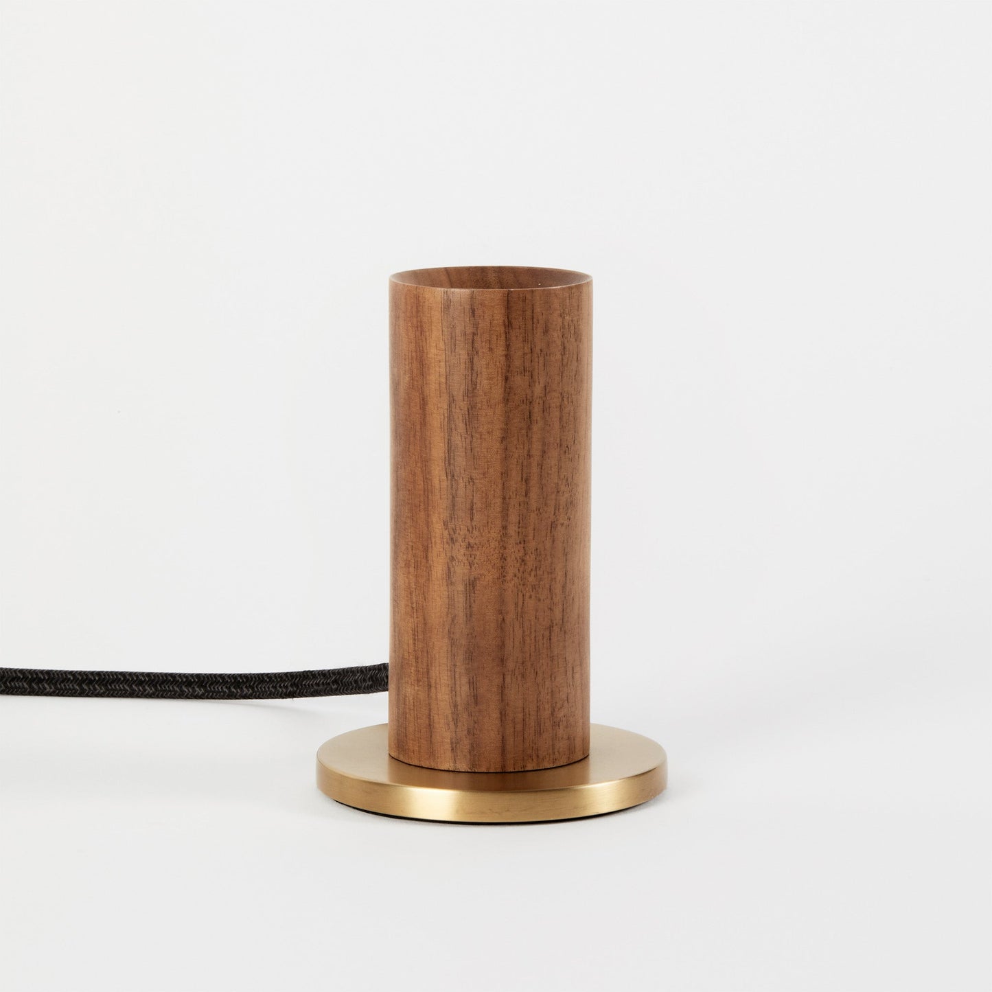Knuckle Table Lamp in Walnut + Noma