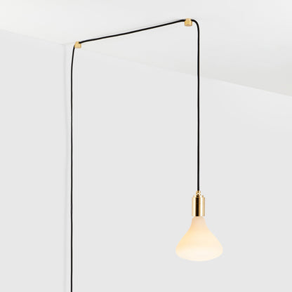 Noma Plug-In Pendant in Brass