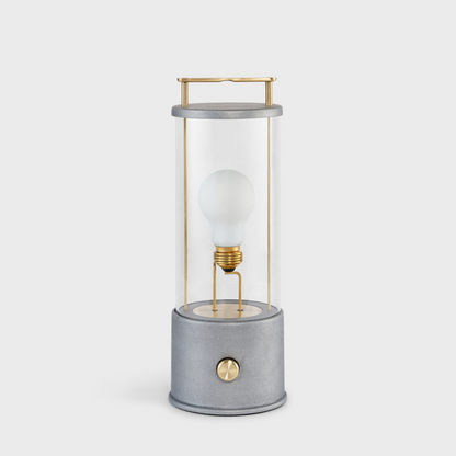 The Rugged Muse Portable Lamp in Raw Aluminium