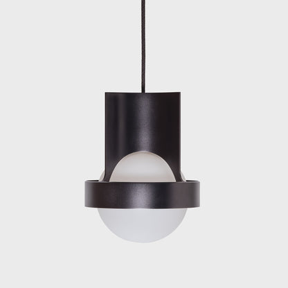 Loop Single Pendant in Dark Grey + Sphere IV