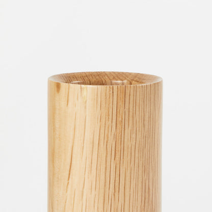 Knuckle Table Lamp in Oak + Voronoi I - Set of 2