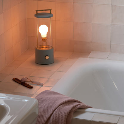 The Muse Portable Lamp in Selvedge Blue Bundle